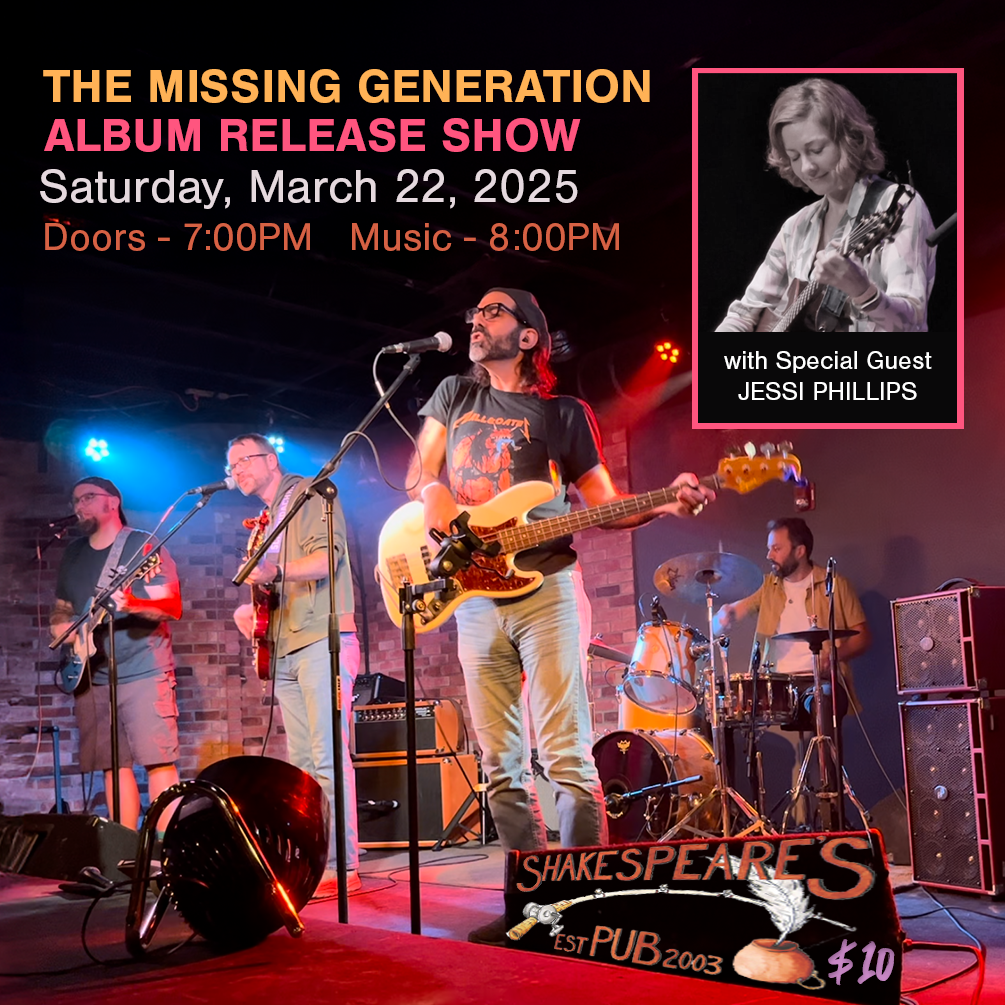 The Missing Generation Album Release Party! 