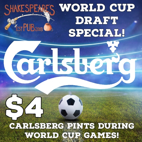 The World Cup June11th-July 19th!