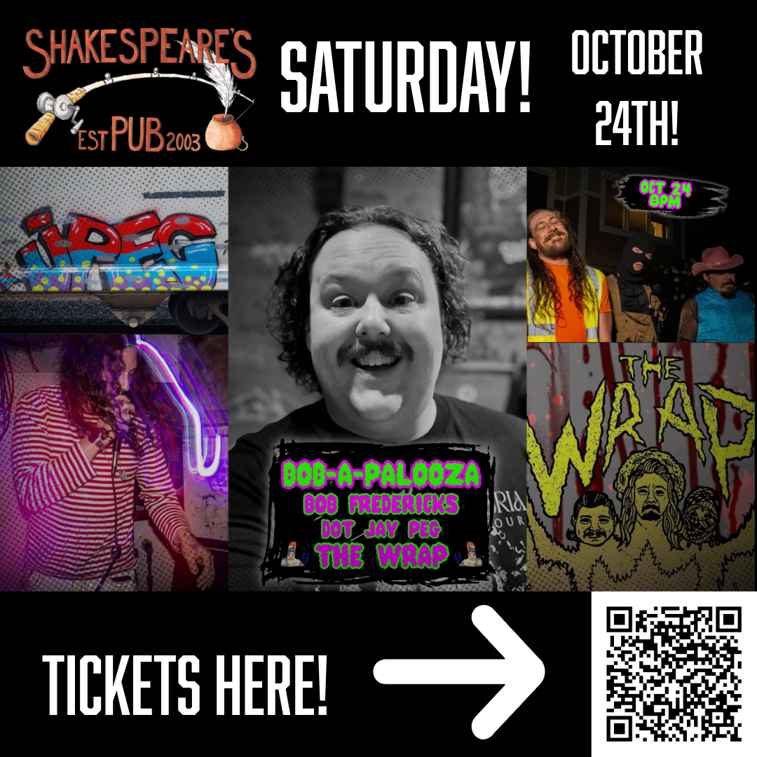 Bob-a-Palooza Comedy Show October 24th!  